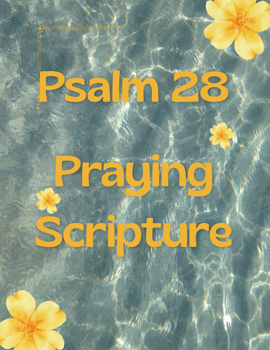 Psalm 28: Praying&nbsp;Scripture
